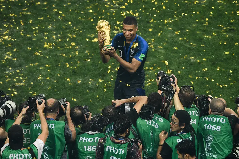 Kylian Mbapp France Golden Boy Winner Of 2017 Kylian Mbapp France Golden Boy Winner Of 2017